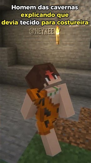 Ele devia ter sido ou devia tecido?🤔 #minecraft #shorts #humor