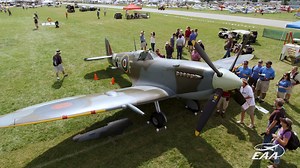 81K views · 3.4K reactions | While any warbird brings some history along with it, this particular fighter, a 1942 Spitfire Mk.IX, brought more than its share when it came to EAA AirVenture Oshkosh 2017. Take a look back with us in celebration of #ThrowbackThursday! | EAA - The Spirit of Aviation | Facebook