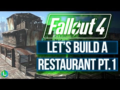 Fallout 4: Restaurant let's Build - Part 1