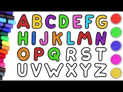 ✏️How To Draw Easy Alphabets For Kids | कैसे बनाएं ABCD | Step-by-Step Drawing | Chiki Art Hindi