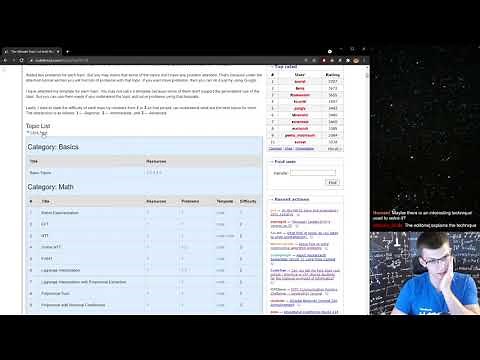 Codeforces Blogs & "The Ultimate Topic List"