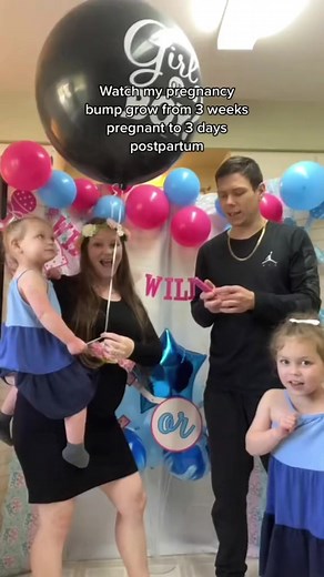 Pregnancy countdown 🤰 ✨WATCH MY PREGNANCY BUMP GROW FROM 3 WEEKS PREGNANT TO 3 DAYS POSTPARTUM✨ #pregnant #pregnancy #pregnancybump #pregnancycountdown #newborn #baby | Todays Toddler