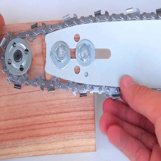 How to make Electric Chain Saw machine with Motor - Part 1