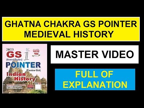 gs pointer ghatna chakra medieval history | ghatna chakra gs pointer in english | gs pointer