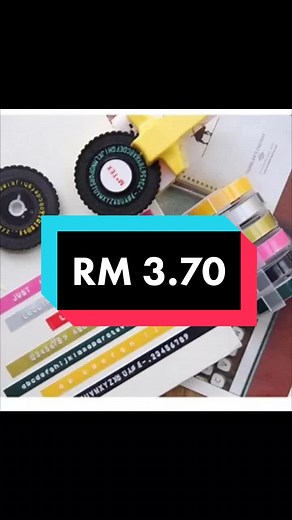 DIY MOTEX LABEL MAKER / REFILL