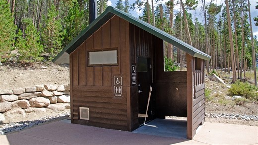 New vault toilet facility installed at Rocky Mountain National Park