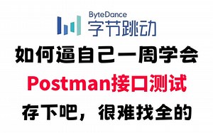 2024年最牛最全面的Postman接口测试/接口自动化测试全套教程！