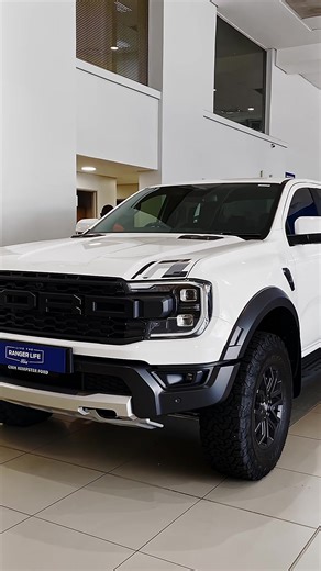 On my floor right now, Ford Raptor ✅ Key Features * 3.0-Litre V6 Twin-Turbo Petrol * Selectable Drive Modes with Rotary Dial: Normal, Eco, Slippery, Mud, Sand, Baja, Rock Crawl * FOX live valve adaptive performance suspension * 17” Alloy Wheels With BF Goodrich Off Road KO2 tyres * Two Visible Front Tow Hooks * LED Matrix Headlamps * Upfitter Auxilliary 6 Switch Pack * 12