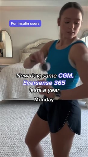 Insulin users… new day, SAME CGM. Eversense 365 lasts a year.