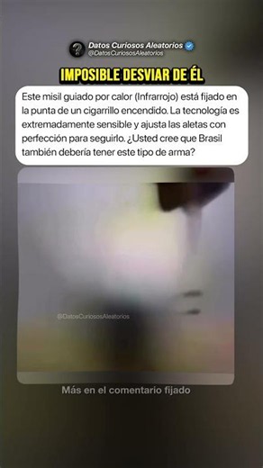 La precisión aterradora del misil infrarrojo #curiosidades #misterios #viral