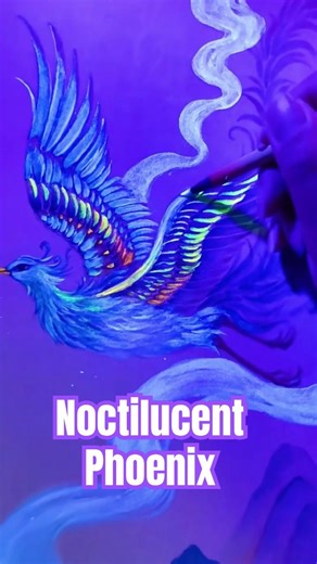 Immersive Phoenix Painting!!! #art #artist #drawing #aesthetic