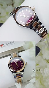 5.9K views · 36 reactions | Authentic Date Adjustable Watch  Water Proof (3 ATM) Dial Diameter: 3.3 cm/1.30 inch Brand: Curren (9095) Buy this Gorgeous Watch at most Reasonable Price from QahaZz | QahaZz | Facebook