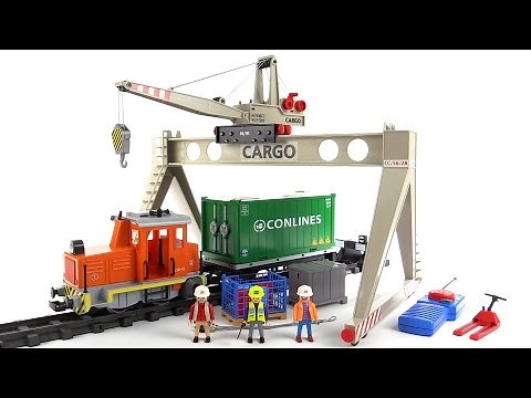 Playmobil RC Cargo Train mega-set review! 4085