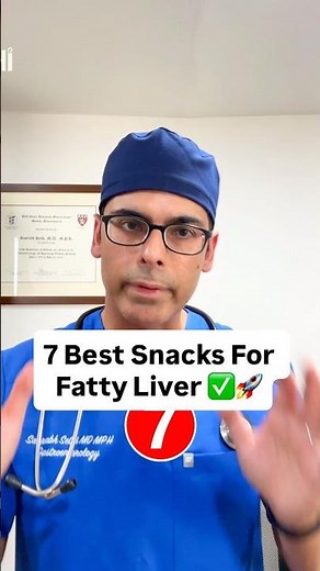 7 Liver-Friendly Snacks That Actually Help Fatty Liver 🚨✅