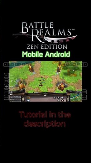 BATTLE REALMS Mobile?!?! - Winlator Emulator Android #winlator #windowsemulator #games