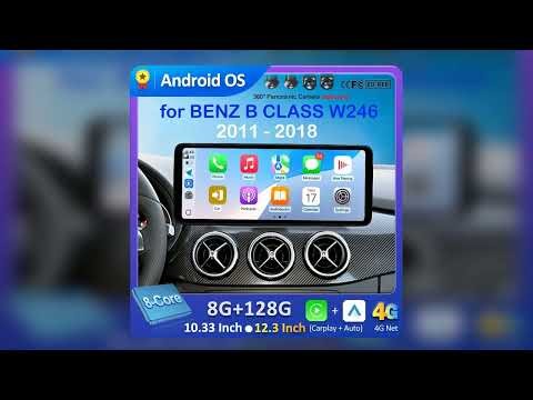 Car Radio Video Multimedia player for BENZ B CLASS W246 2011 2018 Android 16 Auto Accessories Carp