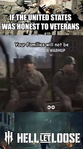 POV: You're a Veteran Asking What It'll be like after the War | Hell Let Loose #shorts