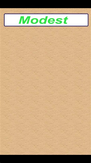 1.8K views · 28 reactions | Meaning of Modest with example sentence, synonyms and antonyms | English Learning | Facebook