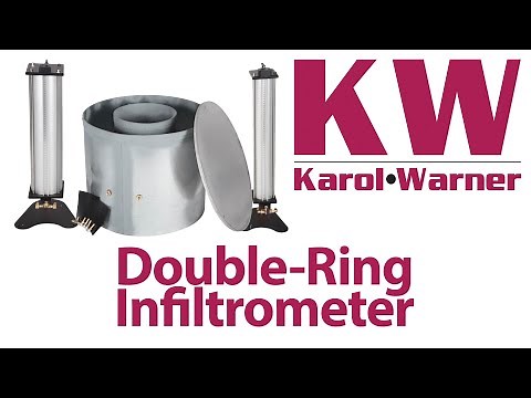 Karol-Warner | 4502 Double-Ring Infiltrometer