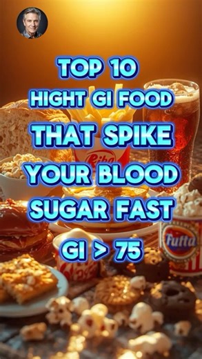 Top 10 High-GI Foods That Spike Your Blood Sugar Fast (GI Over 75)