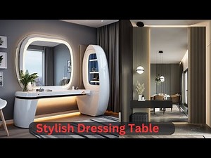 STYLISH Dressing Table Ideas To Inspire You || Modern glass dressing table || beautiful mirrors,