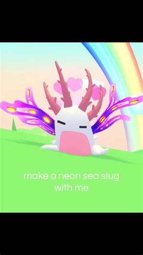 Is it just me or are they like rlly rare cuz I never see them.. #fyp #adoptme #roblox #seaslug