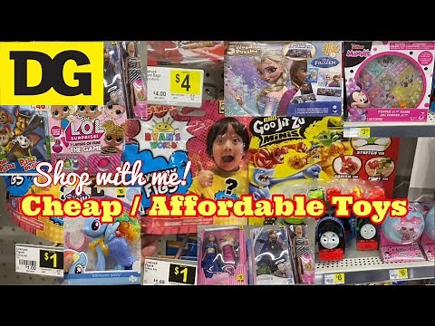 Dollar General Toy Section Walkthrough | Dollar General Cheap Affordable Toys | DG Shop with Me