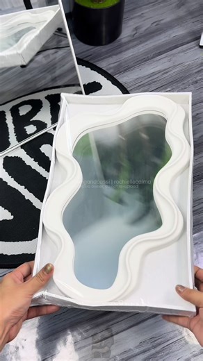 totoong glass yan mga mars kaya hindi ka magmumukhang alien jan #mirror #cutemirror #nordicmirror #glassmirror