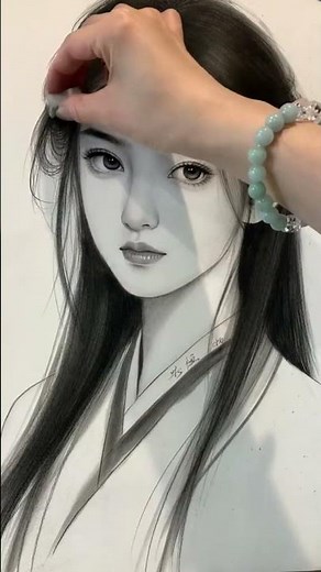 You are so beautiful #drawing #charcoaldrawing #portraitdrawing #charcoalshading