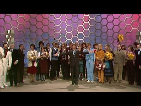 Dalli Dalli (November 1981) Hans Rosenthal, Tommi Ohrner, Uschi Glas, Karel Gott, Tony Marshall etc.