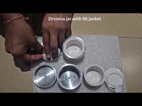 Zirconia Milling Jar with SS Jacket | High Purity Grinding Jar #shortsfeed #shorts