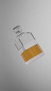 Plant Falling On Glass Bottle 3d Stock Footage Video (100% Royalty-free) 3448916027 | Shutterstock