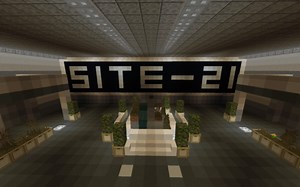 SITE-21 服务区通往办公区检查点 中转站