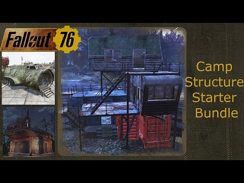 Fallout 76 - Camp Structure Starter Bundle - Showcase