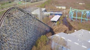 Six Flags New Orleans, RIP 8/29/05, but still standing today. Originally named Jazzland, the park opened in 2000. Soon after, Six Flags bought the property, rebranding and renaming the park. Throughout 2004 and 2005, plans were underway to expand the park, add a waterpark, hotel, and more. Prior to moving forward, however, the park was closed down for Hurricance Katrina. It never reopened. We'd like to credit Cavu for the amazing video. http://Facebook.com/cavumedia | Groetsch Entertainment