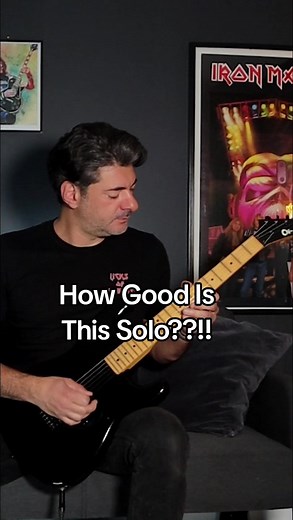 Adrian Smith's Iconic Guitar Solo: Wasted Years | Iron Maiden