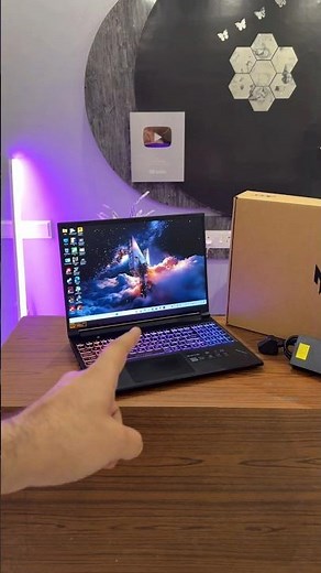 🔥 Acer Nitro V16s RTX 5050 ⚡ Lightning Fast Boot Test