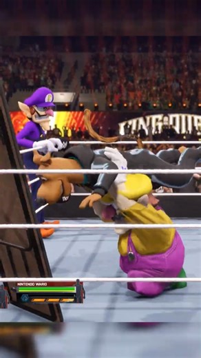 Wario vs Scooby-Doo 😱 #nintendo #wario #scoobydoo