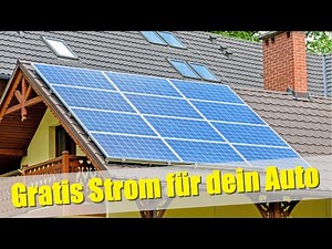 E-Auto gratis laden mit dem eigenen PV-Strom. Wie geht das?