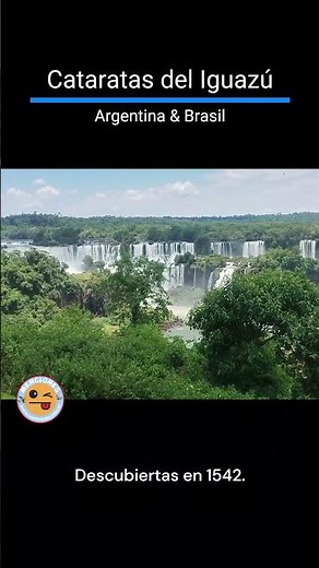 Iguazu Falls – Discovered in 1542 – Argentina & Brazil