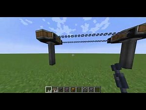 How to make and use the chain conveyor (Minecraft Create Mod)