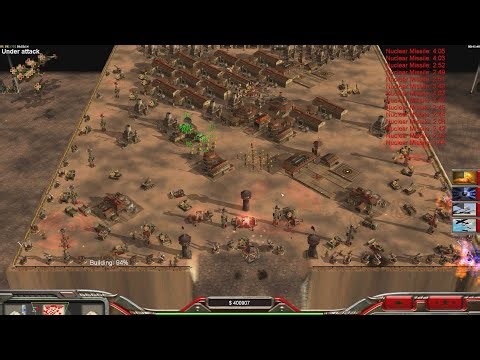 China Boss - Command & Conquer Generals Zero Hour - 1 vs 7 HARD Gameplay