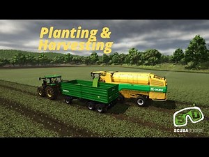 Ultimate FS25 Pea Harvest: Watch the Whole Process!