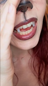 Wolf inspired makeup original Halloween makeup idea to match with your Red Hood #shorts#makeup