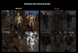 Retexture skin novice v 2.1 by Grelka addon