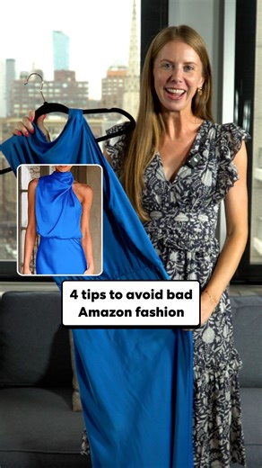 17K views · 28 reactions | Ever ordered something on Amazon that didn’t live up to the photos? Yahoo Shopping Editor Julia Webb shares four tips you probably haven’t heard — like avoiding dresses with too many color options and checking the fabric content before you buy. | Yahoo News | Facebook