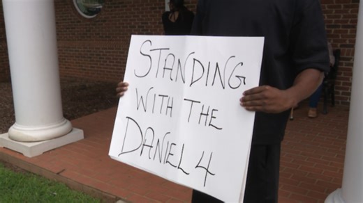 Supporters of 'The Daniel 4' demand students be reinstated, review of disciplinary action