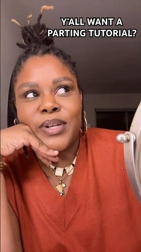 A parting tutorial for starter locs?