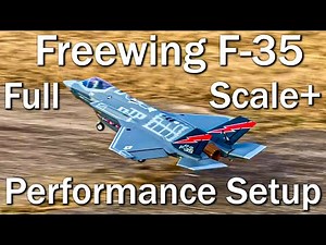 Freewing F-35 70mm Full Scale+ Performance Setup - Tailerons, Flaperons, Spektrum Programming