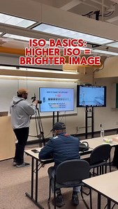 ISO - What does it do? #iso #camerabasics #handsonlearning | Alberta Film School